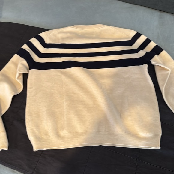 J. Crew for Net-A-Porter
 Beige and Black Striped Sweater - Picture 4 of 4